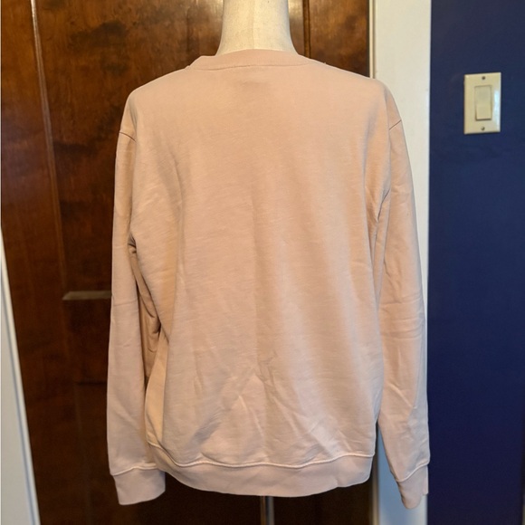 TML by TOMORROWLAND Vintage Icon Sweater Soft Blush Pullover Abstract FLORA ICON - Picture 4 of 11